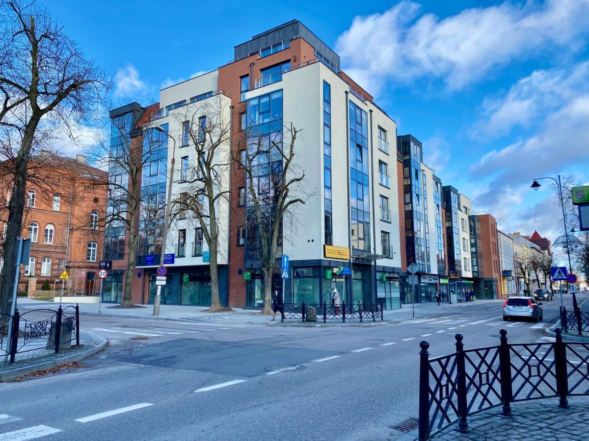 Apartament Pocztovia - Scisle Centrum, Prywatny Parking Elk Ngoại thất bức ảnh